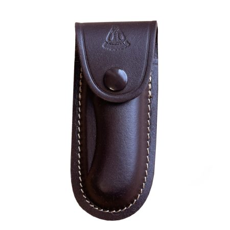 Leather Knife pouch brown small