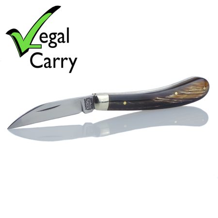 A. Wright & Son 106 Ettrick Buffalo Pocket Knife - 6cm Blade | SportingCutlery.co.uk