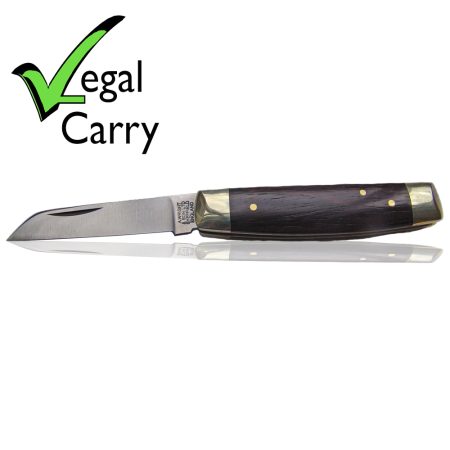 A.Wright of Sheffield - Folding Senator Gentlemans Pocket Knife - Carbon Lambfoot Blade