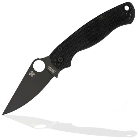 Spyderco Paramilitary Black C81GPBK2 | SportingCutlery.co.uk