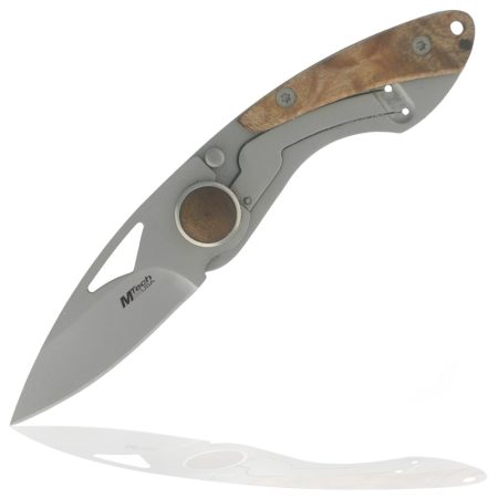 M-Tech Folding Frame Lock Briar Wood Scale