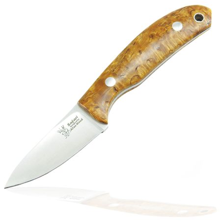 Alan Wood Design Casstrom Safari Knife Stabilised Birch | SportingCutlery.co.uk