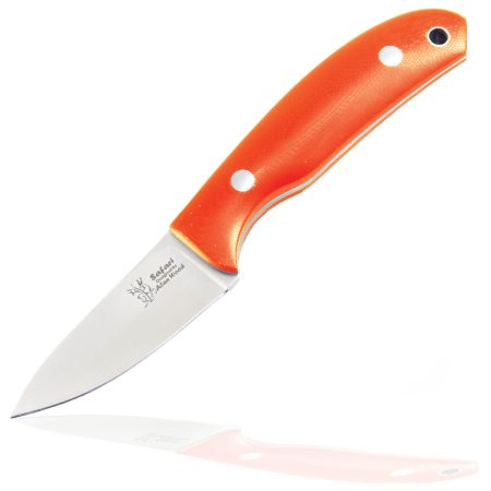 Alan Wood Design Casstrom Safari Knife Orange G10 - 6cm Blade
