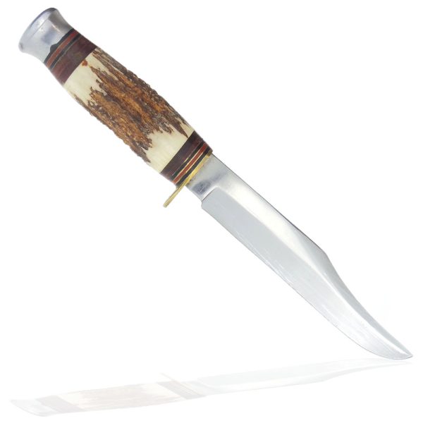 William Rodgers 6 Inch Clip Point Blade with Antler Handle