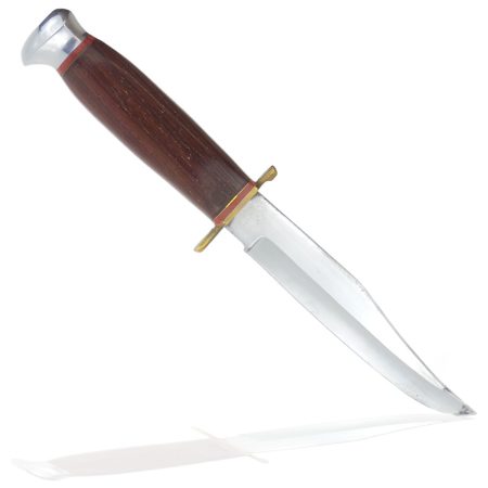 Linder Original Bowie Knife with Wooden Handle | SportingCutlery.co.uk