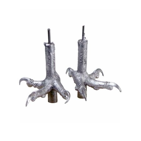 Pewter Bird Feet - Suitable for Owl