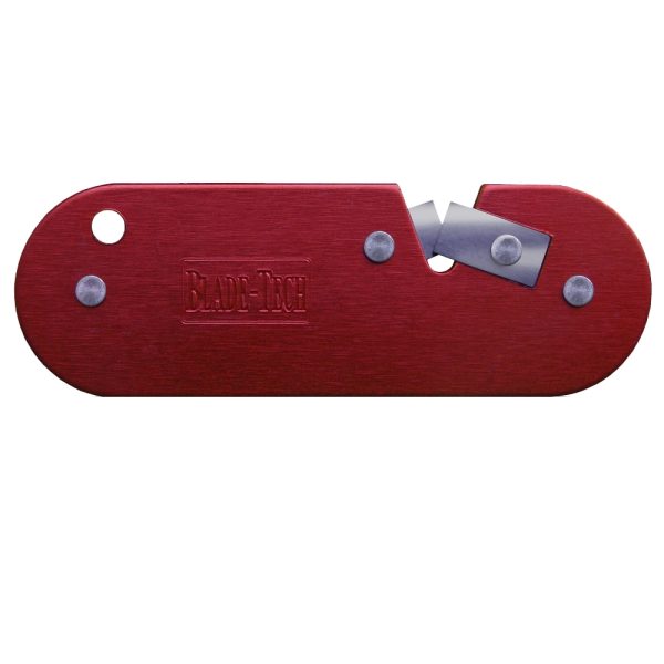 Blade Tech Classic Garden Tool Sharpener in Red with Pouch & Leaflet