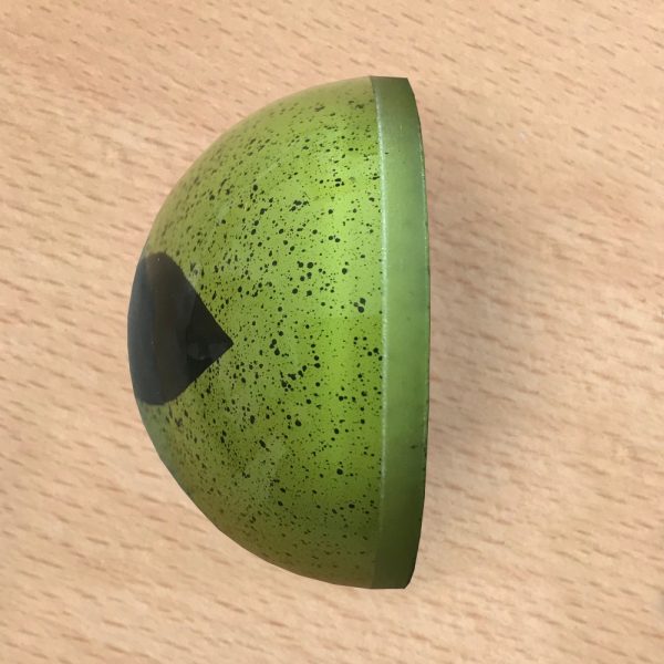 Glass Reptile or Dinosaur Eyes 50mm Green | glasseyes.com