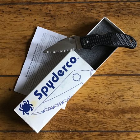 Spyderco Calypso Jr. Clip-It VG-10 Japan Lockback Folding Knife