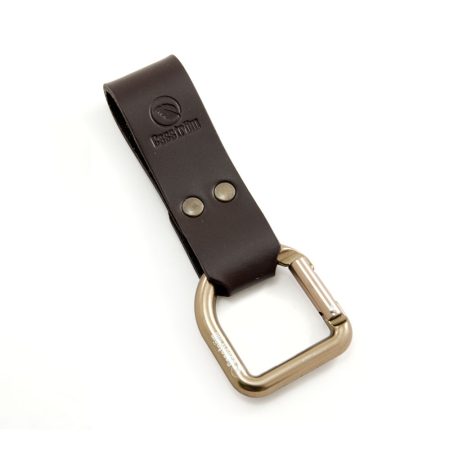 Casstrom No.3 Leather Sheath Belt Dangler in Dark Brown