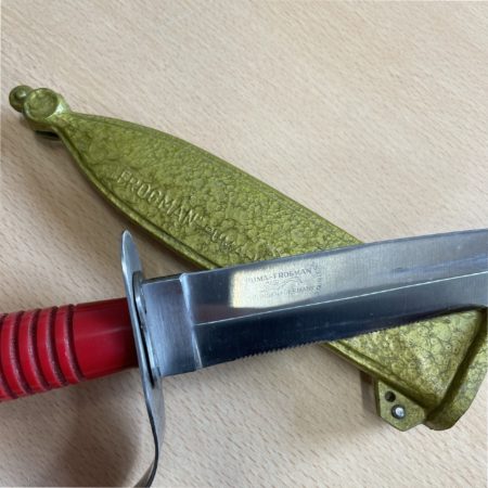 Rare - Puma Frogman Diving Knife with Original Metal Sheath | SportingCutlery.co.uk