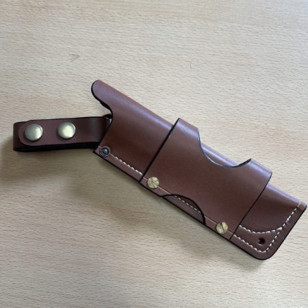 Bushcraft Knife Sheath by PAUL DORE LEATHERCRAFT - Handmade Leathercraft and Outdoor Accessories