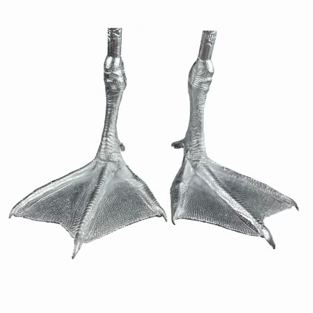 Pewter Bird Feet - Suitable for Teal