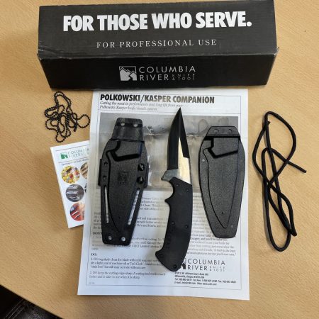 CRKT 2773K Polkowski Kasper Companion & Sheath System - Complete.