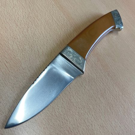 Tony Jones Fixed Blade with Micarta Handle