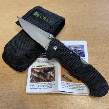 CRKT Cascade Plain Edge with Cordura Sheath - 6904