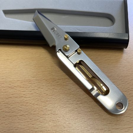 CRKT 24k Gold Accent KISS Pocket Knife - CR5500G