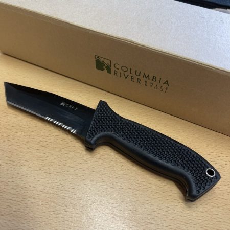 CRKT M60-14NK SOTFB Fixed Blade Tanto with Full Webbing