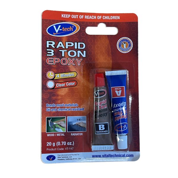 Rapid 3 ton Epoxy Glue