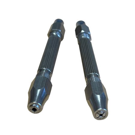 A set of two clutch wire holders