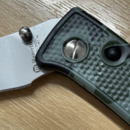 Maserin Folding Knife - Model 460.MS in Green Camo