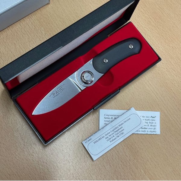 Gerber Paul Knife Fine Edge Folding lock knife