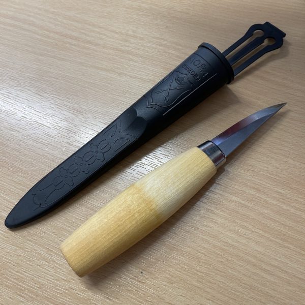 Mora Kniv 120 Laminated Steel Carving Knife, Blade Len 5.8cm Ex-Display