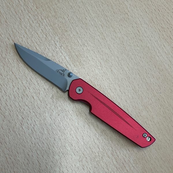 Gerber LTR Red - Fine Edge - Folding Pocket Knife