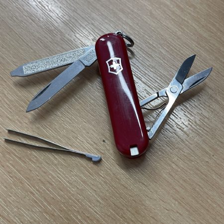 Victorinox Classic Whistle Red Swiss Army Knife  - 53933