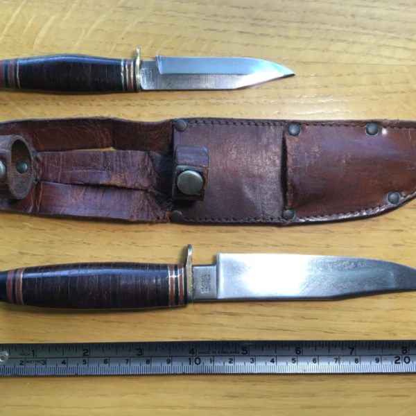 Two 1940s William Rodgers Sheffield Steel Knives