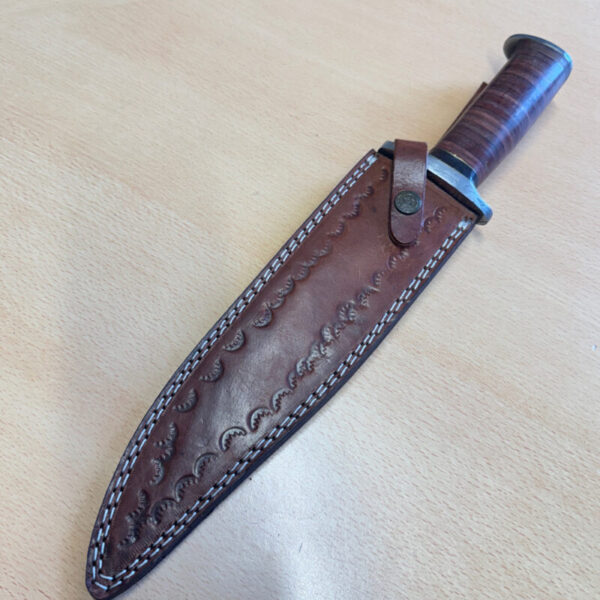 Damascus Bowie Knife - Image 3