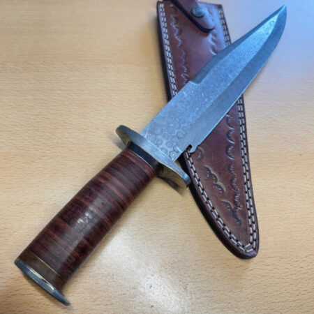 4512 c Damascus Bowie Knife