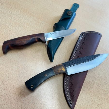 Helle Speider plus Bushcraft Knife