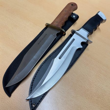 Winchester Bowie Knife along with a second bowie