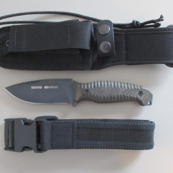 Viper Tecnocut David Knife with Cordura Sheath VT4002CNN - Image 2