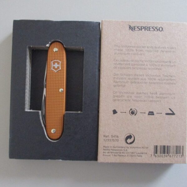 Victorinox Pioneer Nespresso Livanto Limited Edition 0.8200.NES2G Swiss Army Knife