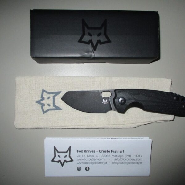 Fox Baby Core UK Black FX608UKBB Folding Knife